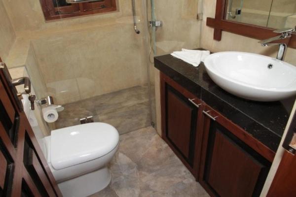 Gangula Villa bedroom with garden balcony view